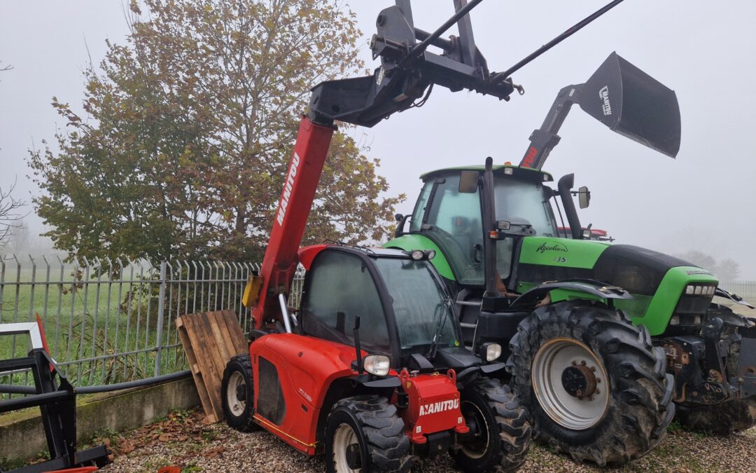 TELESCOPICO USATO MANITOU MT 420 H ST3