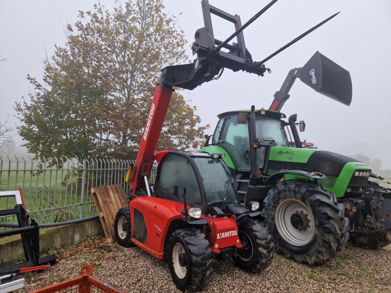 TELESCOPICO USATO MANITOU MT 420 H ST3